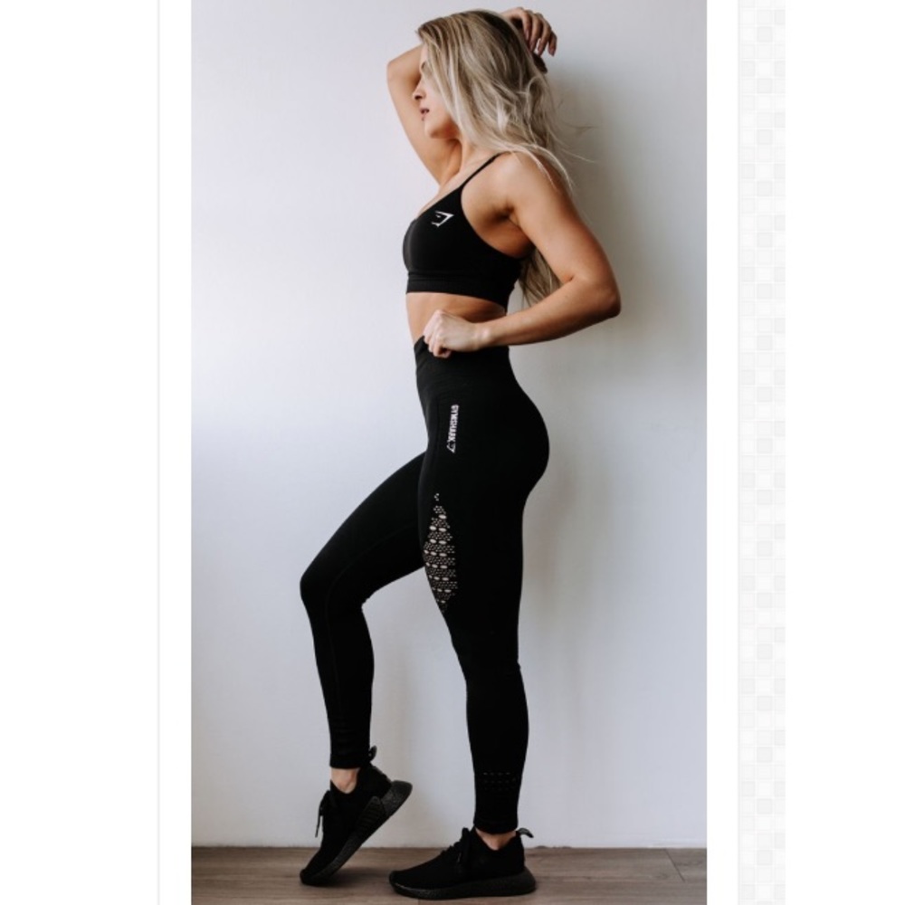 Gymshark Energy Seamless Leggings Black XS